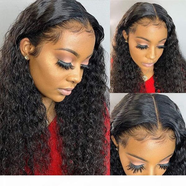360 lace frontal wig deep curl human hair wigs pre plucked with baby hair brazilian virgin remy human hair 130 density natural color, Black;brown
360 lace frontal wig deep curl human hair wigs pre plucked with baby hair brazilian virgin remy human hair 130 density natural color, Black;brown