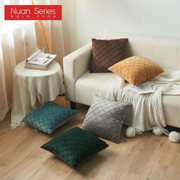 cushion/decorative pillow luxury fashion plaid embroidery yellow velvet geometric cushion cover case home decorative sofa throw
cushion/decorative pillow luxury fashion plaid embroidery yellow velvet geometric cushion cover case home decorative sofa throw