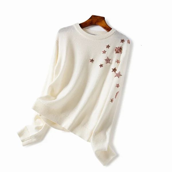 2021 new moon stars embroidered sweater women beaded sequins long sleeve sweet o-neck knit nwxy, White;black
2021 new moon stars embroidered sweater women beaded sequins long sleeve sweet o-neck knit nwxy, White;black