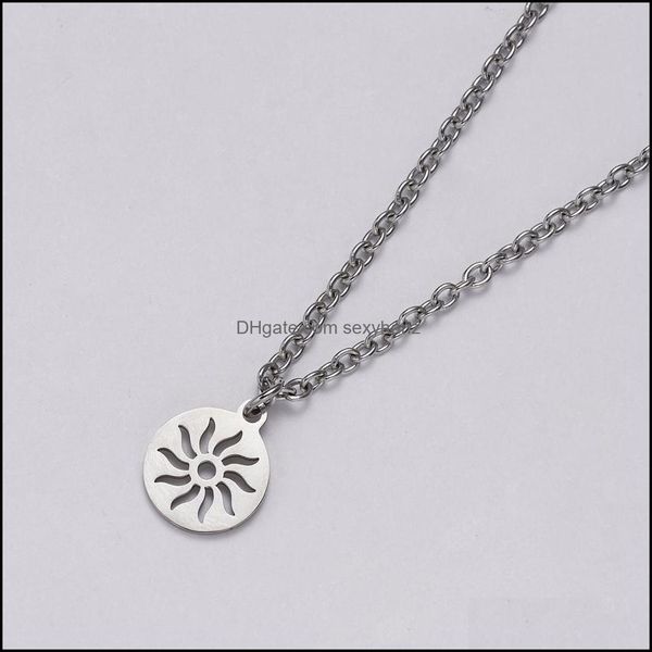 pendant necklaces & pendants jewelry trendy stainless steel feather necklace men charm geometric rectangar sun couples 2021 choker drop deli, Silver
pendant necklaces & pendants jewelry trendy stainless steel feather necklace men charm geometric rectangar sun couples 2021 choker drop deli, Silver