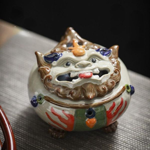 fragrance lamps creative colored pottery incense burner ceramic hand-painted ornaments chinese household agarwood
fragrance lamps creative colored pottery incense burner ceramic hand-painted ornaments chinese household agarwood