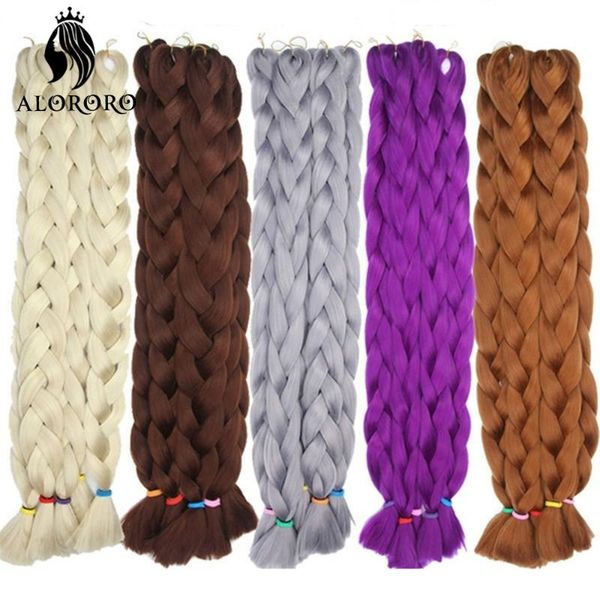 human ponytails 82 inch pure color jumbo braiding hair one piece synthetic extension for braids afro crochet wholesale, Black
human ponytails 82 inch pure color jumbo braiding hair one piece synthetic extension for braids afro crochet wholesale, Black
