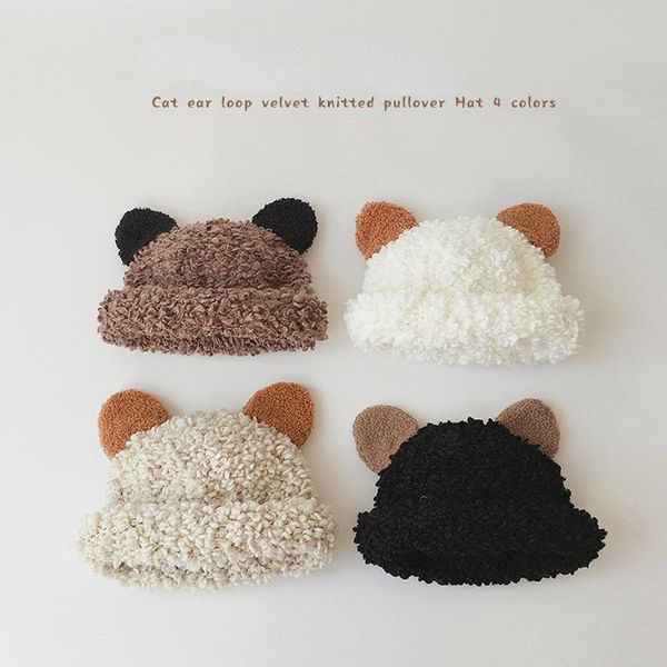 caps & hats cute ear baby thiken hat winter korean ins cartoon bear knitted pot girl cap thickened children's fisherman toddler, Yellow
caps & hats cute ear baby thiken hat winter korean ins cartoon bear knitted pot girl cap thickened children's fisherman toddler, Yellow