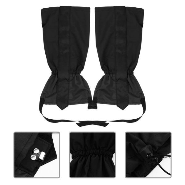 1 pair leg gaiters waterproof walking snow gaiters with tpu foot strap (black), White;red
1 pair leg gaiters waterproof walking snow gaiters with tpu foot strap (black), White;red