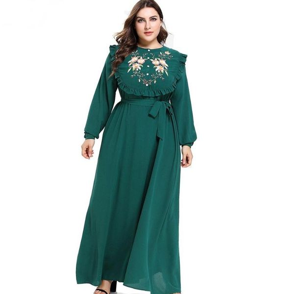 ethnic clothing large size women fashion front cardigan single breasted breast-feeding skirt flounces embroidered lace casual dress, Red
ethnic clothing large size women fashion front cardigan single breasted breast-feeding skirt flounces embroidered lace casual dress, Red
