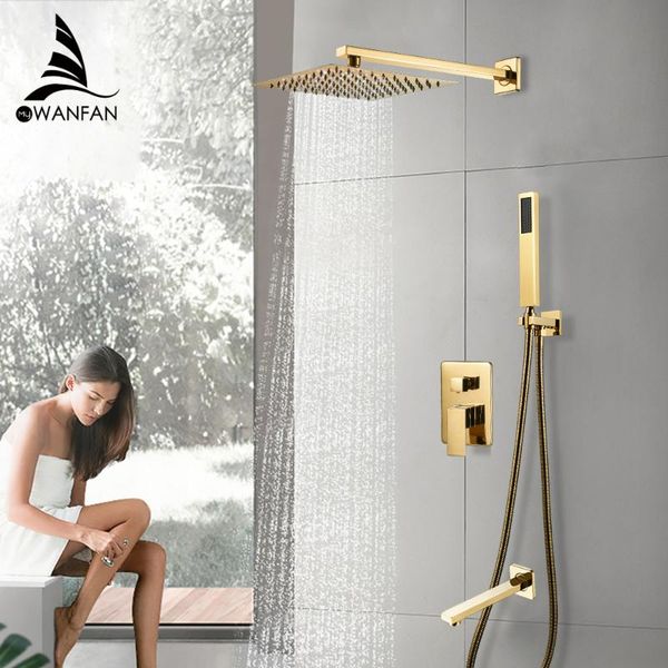 shower faucets black brass wall mounted bathroom rain shower head square big handheld waterfall faucet mixer set 138899
shower faucets black brass wall mounted bathroom rain shower head square big handheld waterfall faucet mixer set 138899