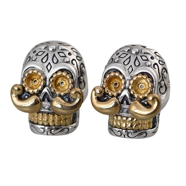 2021 new real s925 pure sier men's and women's retro fashion long beard skull earrings sc4v, Silver
2021 new real s925 pure sier men's and women's retro fashion long beard skull earrings sc4v, Silver