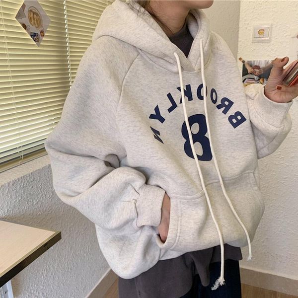 women's hoodies & sweatshirts solid letter printed loose sweatshirt women oversized harajuku hoodie 2021 autumn winter casual fashion p, Black
women's hoodies & sweatshirts solid letter printed loose sweatshirt women oversized harajuku hoodie 2021 autumn winter casual fashion p, Black