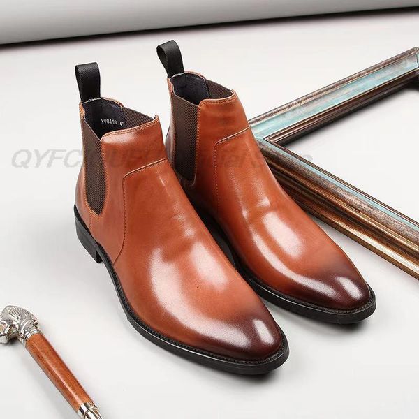 dress shoes men chelsea boots classic mens cowboy leather black brown ankle british high cut brogue footwear slip-on i5ra
dress shoes men chelsea boots classic mens cowboy leather black brown ankle british high cut brogue footwear slip-on i5ra