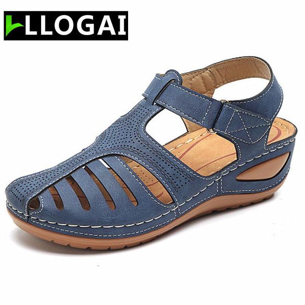 llogai women summer leather vintage sandals buckle casual sewing women retro sandalias female ladies platform shoes, Black
llogai women summer leather vintage sandals buckle casual sewing women retro sandalias female ladies platform shoes, Black
