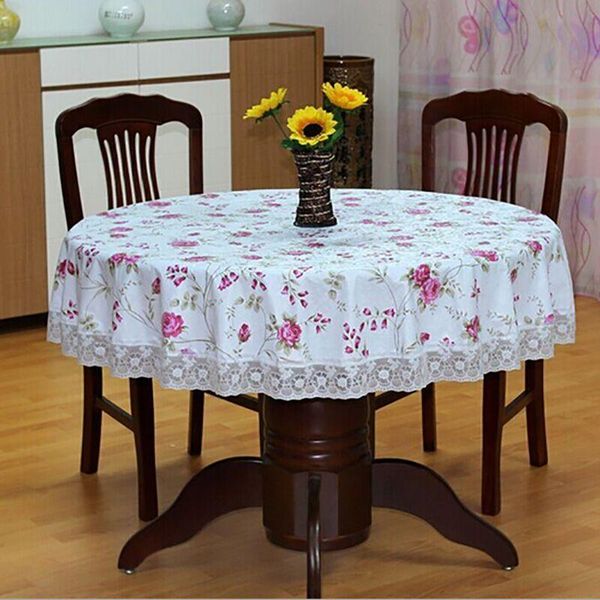 1pcs pvc pastoral round table cloth waterproof oilproof non wash plastic pad plus velvet anti coffee tablecloth
1pcs pvc pastoral round table cloth waterproof oilproof non wash plastic pad plus velvet anti coffee tablecloth