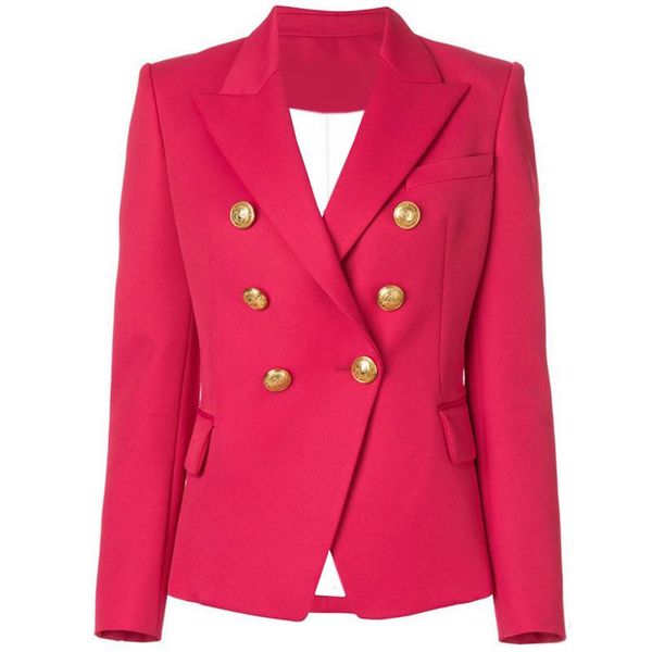 women's suits & blazers stylish 2021 designer blazer jacket lion buttons double breasted outerwear size s-xxl rose red, White;black
women's suits & blazers stylish 2021 designer blazer jacket lion buttons double breasted outerwear size s-xxl rose red, White;black