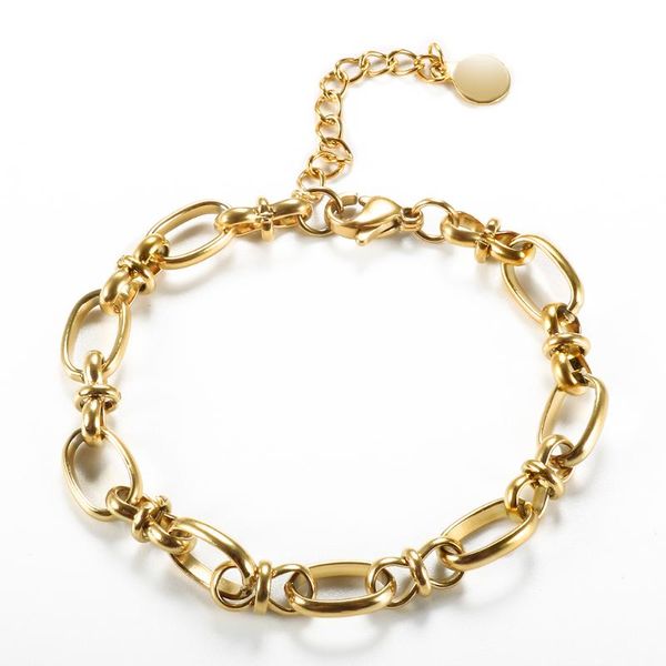 link, chain stainless steel women link bracelets minimalist statement gold plated bracelet for punk jewelry gift, Black
link, chain stainless steel women link bracelets minimalist statement gold plated bracelet for punk jewelry gift, Black