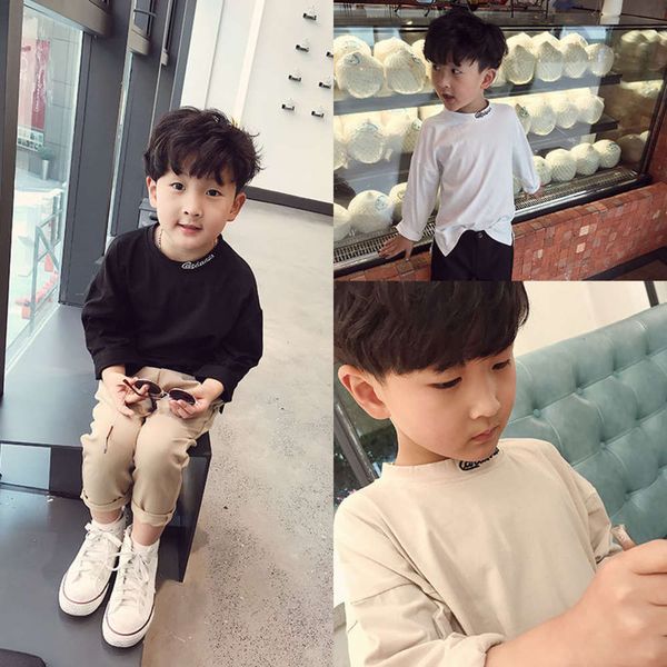 sleeve t-shirt long spring 2020 new children's embroidered round neck pure cotton shirt, Blue
sleeve t-shirt long spring 2020 new children's embroidered round neck pure cotton shirt, Blue