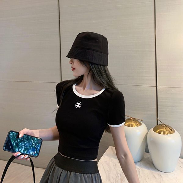 2021 style hong kong fashion street short-waisted tight-waisted taste small short sleeve shirt for woman dub2, White
2021 style hong kong fashion street short-waisted tight-waisted taste small short sleeve shirt for woman dub2, White