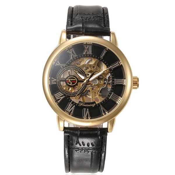wristwatches luxury mens steampunk skeleton stainless steel automatic mechanical wrist watch, Slivery;brown 
wristwatches luxury mens steampunk skeleton stainless steel automatic mechanical wrist watch, Slivery;brown