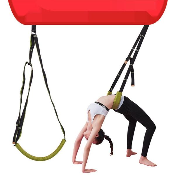 resistance bands aerial yoga rope stretch the leg splits handstand training device practic elastic bar and bends down to
resistance bands aerial yoga rope stretch the leg splits handstand training device practic elastic bar and bends down to