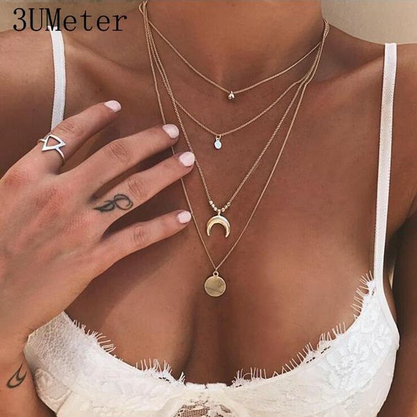 pendant necklaces 3umeter 19style boho for women vintage gold silver chain long moon statement necklace bohemian choker jewelry
pendant necklaces 3umeter 19style boho for women vintage gold silver chain long moon statement necklace bohemian choker jewelry