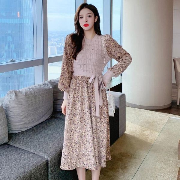 casual dresses party girl summer fashion print o-neck a-line long sleeve clothing office lady mid-calf houthion, Black;gray
casual dresses party girl summer fashion print o-neck a-line long sleeve clothing office lady mid-calf houthion, Black;gray