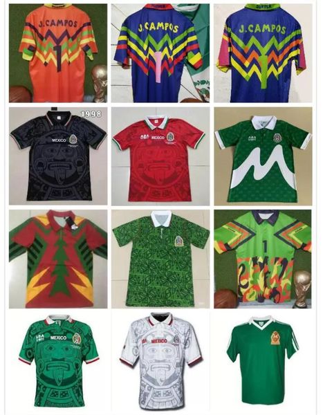 1998 mexico retro soccer jersey multicolor verde pink multi-color jorge campos #1 goalkeeper vintage football shirt, Black;yellow
1998 mexico retro soccer jersey multicolor verde pink multi-color jorge campos #1 goalkeeper vintage football shirt, Black;yellow