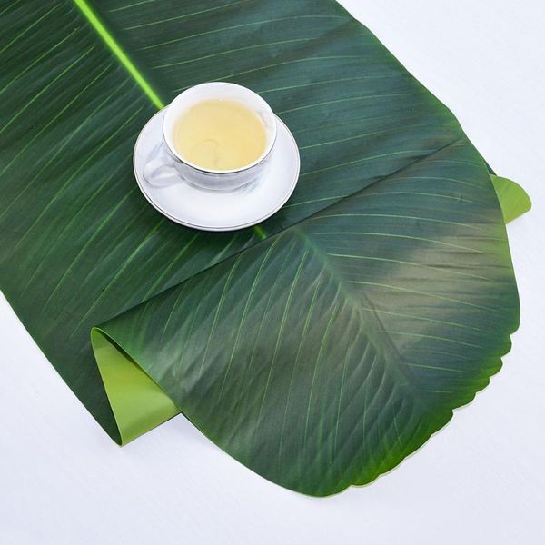 mats & pads 1pc plastic placemat dining table mat emulation banana leaf wedding birthday party tablecloth decoration
mats & pads 1pc plastic placemat dining table mat emulation banana leaf wedding birthday party tablecloth decoration