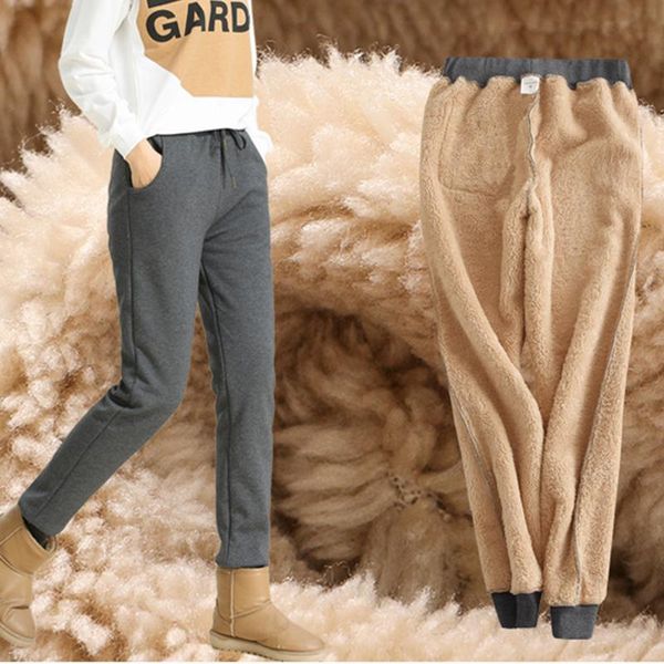 women's pants & capris 2021 women velvet winter thick harem trouser casual solid elastic waist korean version female street wear warm p, Black;white
women's pants & capris 2021 women velvet winter thick harem trouser casual solid elastic waist korean version female street wear warm p, Black;white