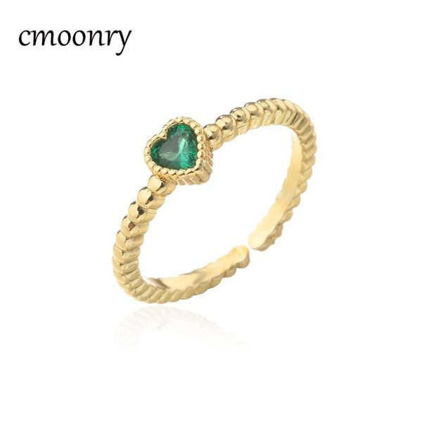 cluster rings cmoonry fashion 8 colors cz stone tiny heart charm ring gold color copper women wedding trendy finger jewelry wholesale, Golden;silver
cluster rings cmoonry fashion 8 colors cz stone tiny heart charm ring gold color copper women wedding trendy finger jewelry wholesale, Golden;silver