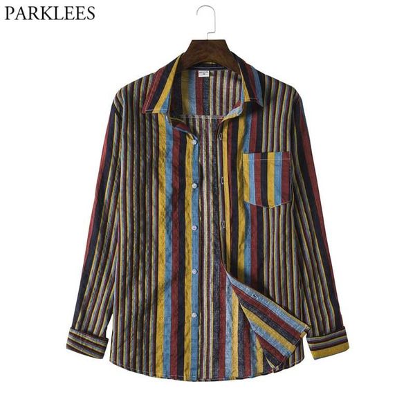 vintage vertical striped shirt men 2021 fashion new long sleeve casual button down mens shirts vacation party socail chemise 3xl, White;black
vintage vertical striped shirt men 2021 fashion new long sleeve casual button down mens shirts vacation party socail chemise 3xl, White;black