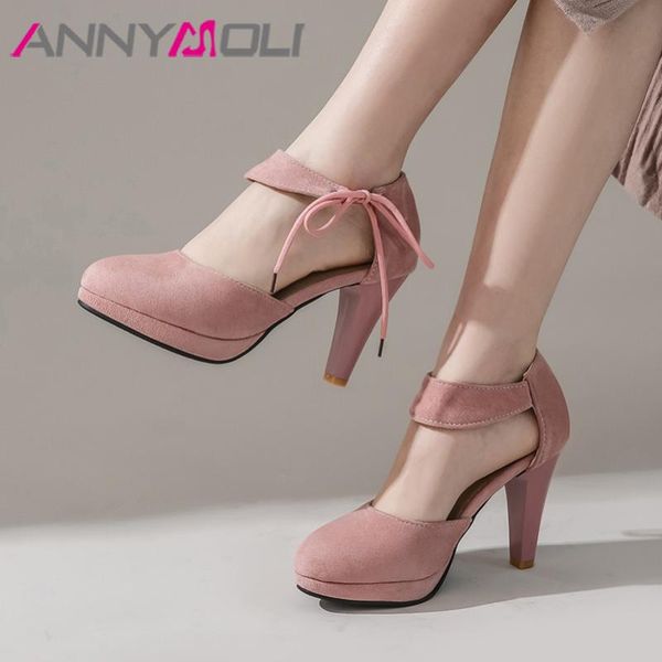 dress shoes annymoli high heels women pumps lace up spike wedding bow round toe ankle strap lady red plus size 33-46, Black
dress shoes annymoli high heels women pumps lace up spike wedding bow round toe ankle strap lady red plus size 33-46, Black