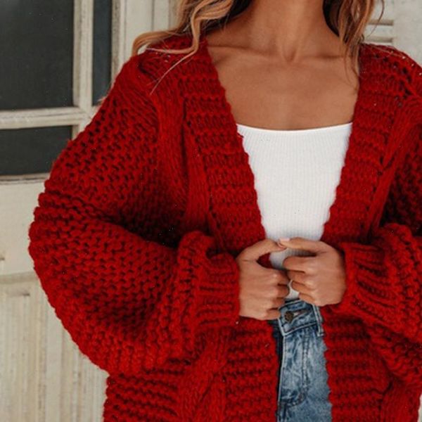 women long cardigan solid lantern sleeve sweater coat 2021 autumn female knitting outwear jacket casual knittwear, White;black
women long cardigan solid lantern sleeve sweater coat 2021 autumn female knitting outwear jacket casual knittwear, White;black