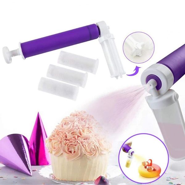 cake airbrush convenient adjustable pressure plastic cake decorating dessert decorator for kitchen 
cake airbrush convenient adjustable pressure plastic cake decorating dessert decorator for kitchen