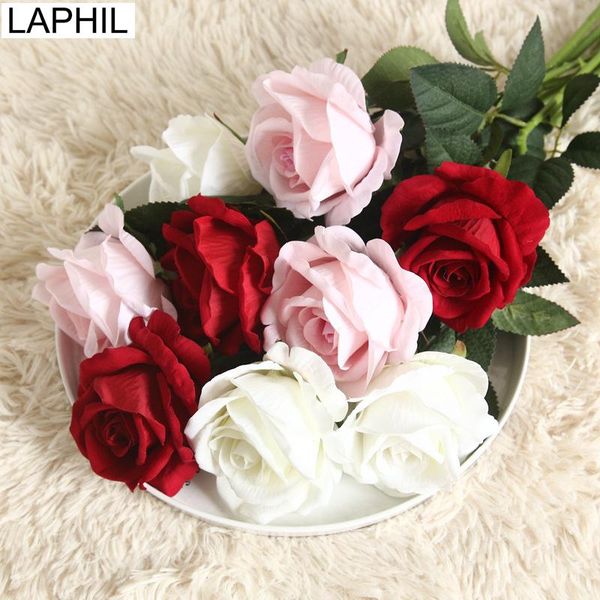 decorative flowers & wreaths laphil 2pcs artificial rose flower silk fake fresh flores for party home wedding decoration real touch bouqute
decorative flowers & wreaths laphil 2pcs artificial rose flower silk fake fresh flores for party home wedding decoration real touch bouqute