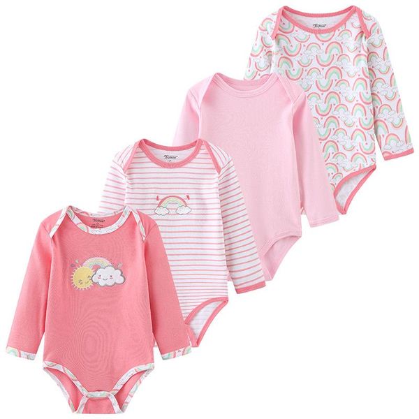clothing sets 4pcs baby girl clothes full sleeve cotton born boy rompers jumpsuis pajamas costumes roupas de, White
clothing sets 4pcs baby girl clothes full sleeve cotton born boy rompers jumpsuis pajamas costumes roupas de, White