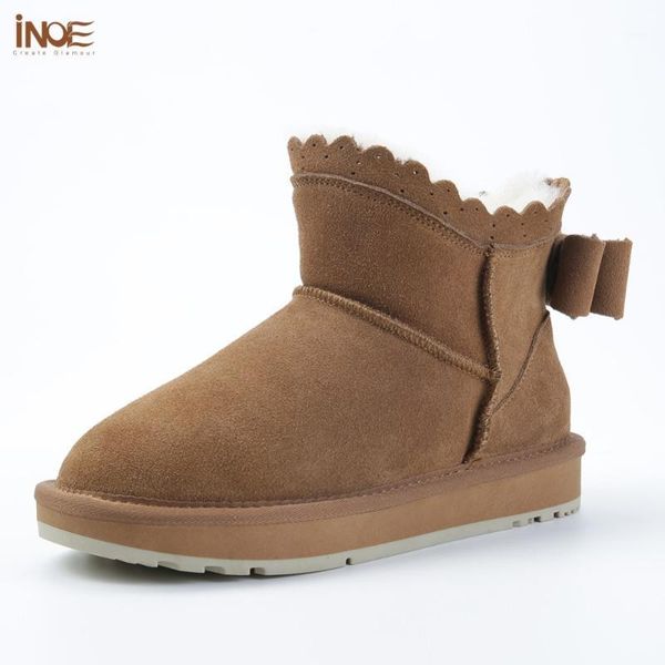 boots inoe 2021 cow suede leather women ankle winter with bowknot sheep wool fur lined short shoes for1, Black
boots inoe 2021 cow suede leather women ankle winter with bowknot sheep wool fur lined short shoes for1, Black