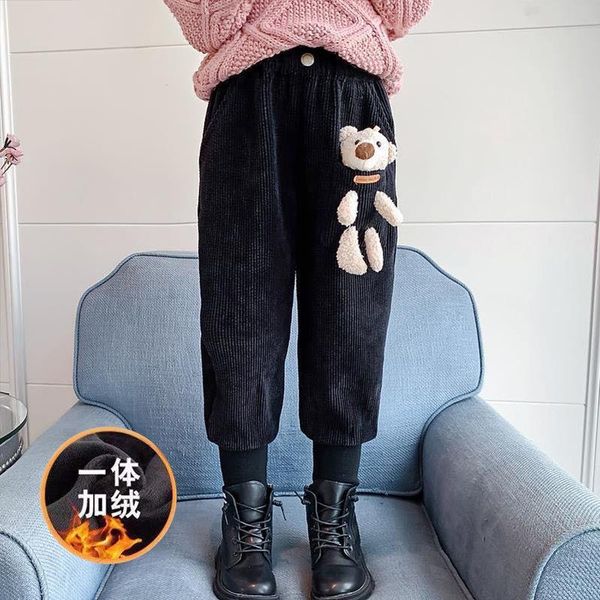 trousers girls plus velvet corduroy pants for children's school sports padded fall winter kids loose sport warm, Blue
trousers girls plus velvet corduroy pants for children's school sports padded fall winter kids loose sport warm, Blue