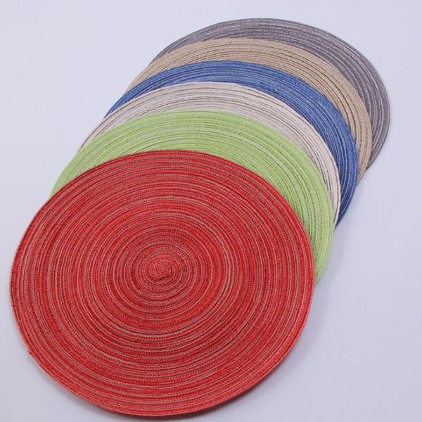 table runner 8pcs/lot kiethen tools mat round placemat eco-friendly hand knitted cup for home garden tableware pad
table runner 8pcs/lot kiethen tools mat round placemat eco-friendly hand knitted cup for home garden tableware pad