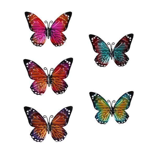 wall stickers 5pcs iron butterflies garden art decoration hanging sculptures
wall stickers 5pcs iron butterflies garden art decoration hanging sculptures