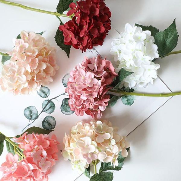 decorative flowers & wreaths artificial flower hydrangea fake silk home wedding bride with party floral decor decoration
decorative flowers & wreaths artificial flower hydrangea fake silk home wedding bride with party floral decor decoration