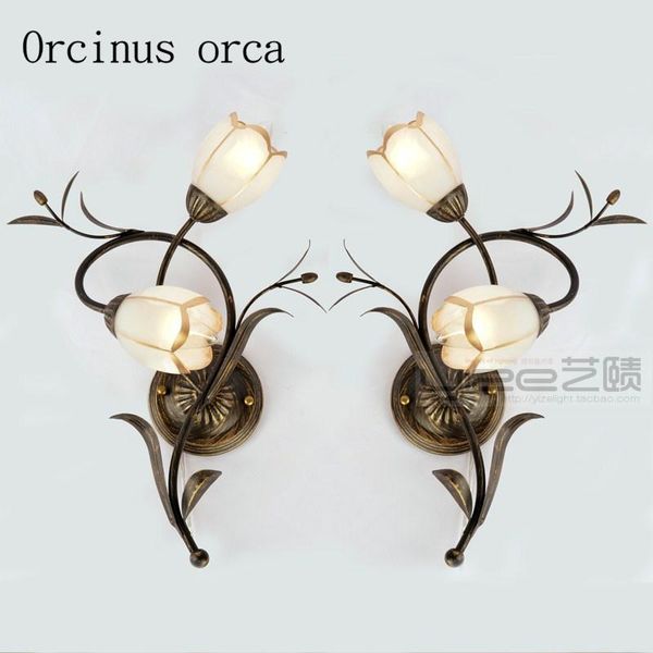 wall lamp european style garden retro flowers dining room bedroom american village creative iron flower bud
wall lamp european style garden retro flowers dining room bedroom american village creative iron flower bud