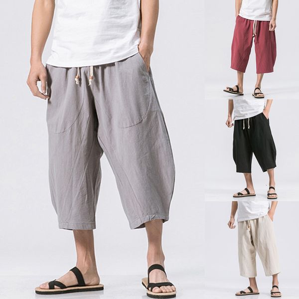 men's pants casual men's cotton linen elastic pants belt hipho hougong da067, Black
men's pants casual men's cotton linen elastic pants belt hipho hougong da067, Black