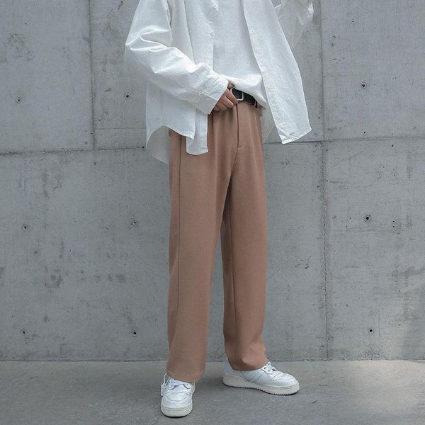 men's suits & blazers korean straight wide-leg fashion solid color business casual suit pants men trousers spring society mens dress m-, White;black
men's suits & blazers korean straight wide-leg fashion solid color business casual suit pants men trousers spring society mens dress m-, White;black