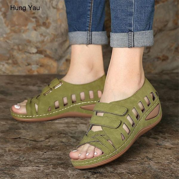 shoes women hook loop vintage ladies sandals sewing hollow out wedges shoes woman casual rome female sandals summer size 35-43, Black
shoes women hook loop vintage ladies sandals sewing hollow out wedges shoes woman casual rome female sandals summer size 35-43, Black