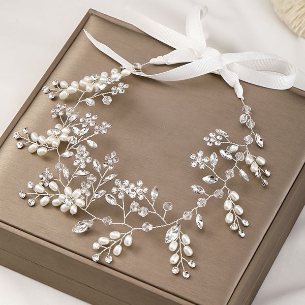silver color pearl wedding hair ornaments tiaras baroque crystal rhinestones bride flower headdress handmade hair accessoriesdio chan contac, White;golden
silver color pearl wedding hair ornaments tiaras baroque crystal rhinestones bride flower headdress handmade hair accessoriesdio chan contac, White;golden