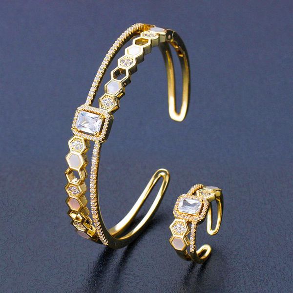 earrings & necklace bridetalk luxury unique african bracelet bangle ring sets for women wedding cubic zircon crystal cz dubai bridal jewelry, Silver
earrings & necklace bridetalk luxury unique african bracelet bangle ring sets for women wedding cubic zircon crystal cz dubai bridal jewelry, Silver