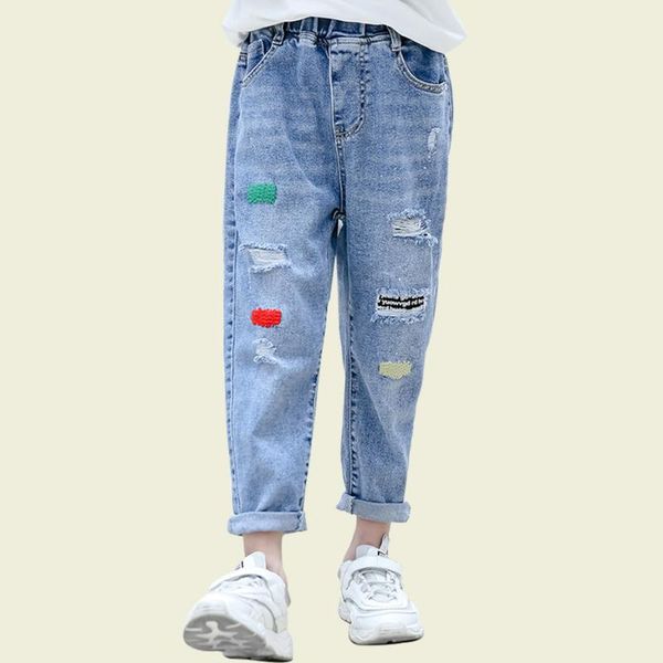 jeans boys 2021 est kids casual style children with hole spring autumn children's clothes for, Blue
jeans boys 2021 est kids casual style children with hole spring autumn children's clothes for, Blue