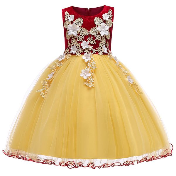 Flower Girl Dresses For Wedding Party Girls Dresses Formal Princess Pageant embroidery girl banquet beauty dress vestidos
Flower Girl Dresses For Wedding Party Girls Dresses Formal Princess Pageant embroidery girl banquet beauty dress vestidos