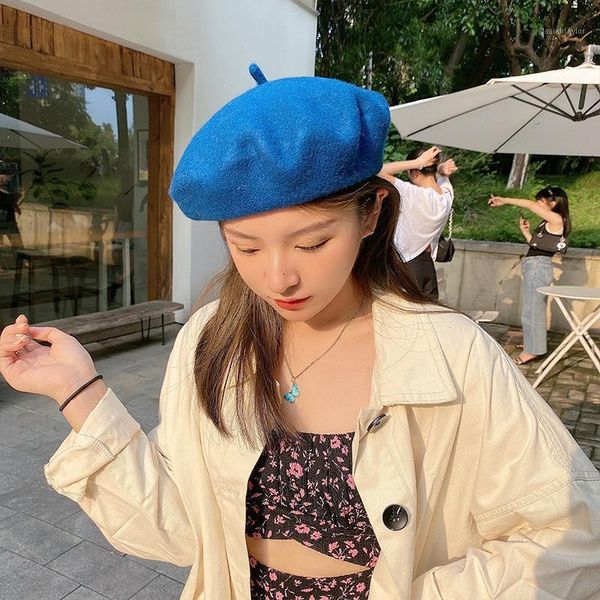 oloey vintage british wool beret for women winter thicken warm pure painter hats casual elegant wild pumpkin hat caps berets, Blue;gray
oloey vintage british wool beret for women winter thicken warm pure painter hats casual elegant wild pumpkin hat caps berets, Blue;gray