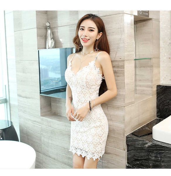 nightclub women's summer fashion shows thin low-cut lace korean dress office lady 210603, Black;gray
nightclub women's summer fashion shows thin low-cut lace korean dress office lady 210603, Black;gray
