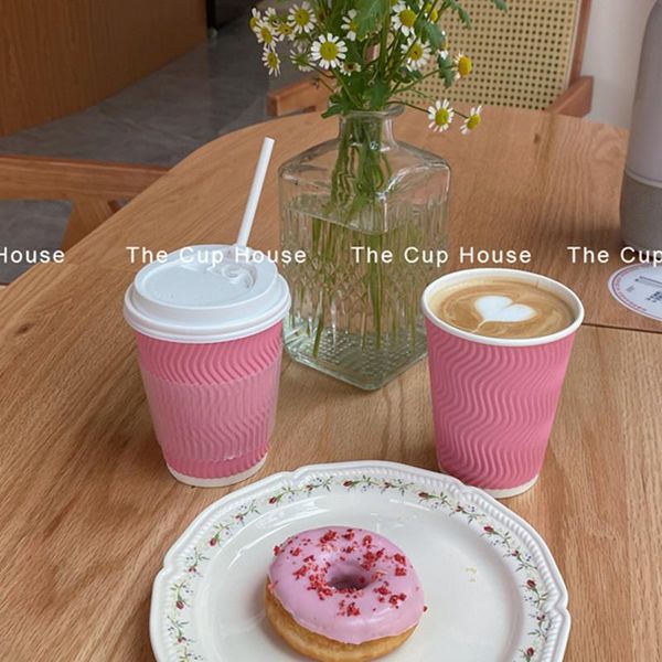 disposable cups & straws 50pcs creative pink coffee cup wedding birthday party favors drinking packaging milk tea juice with lid
disposable cups & straws 50pcs creative pink coffee cup wedding birthday party favors drinking packaging milk tea juice with lid