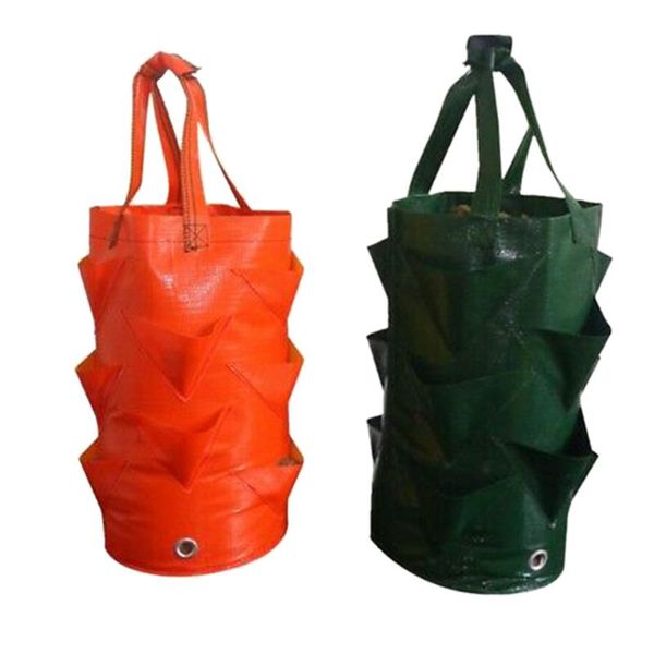planters & pots 1pcs hanging strawberry tomato planter grow bags garden vegetable flower planting bag
planters & pots 1pcs hanging strawberry tomato planter grow bags garden vegetable flower planting bag